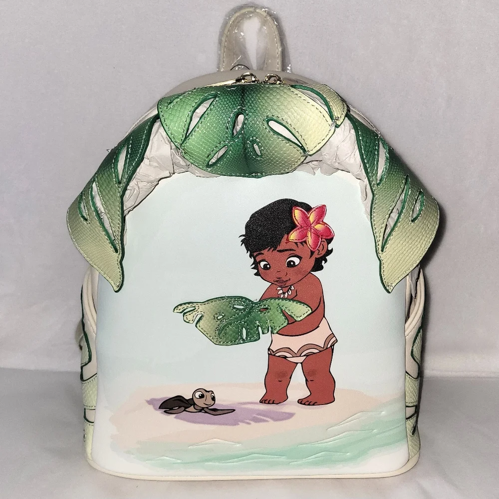 Danielle Nicole Disney Moana Baby Moana with Monstera Mini Backpack - Picture 6 of 11